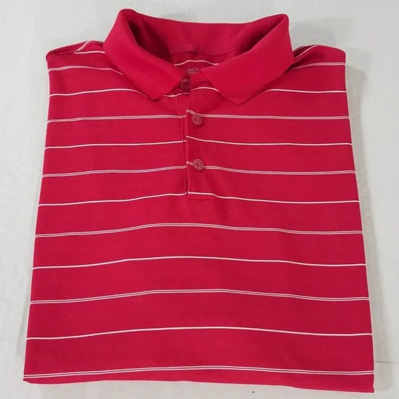 Nike Golf Dri-Fit Tech Core Stripe Polo Shirt Men Size XL - Picture 6 of 6
